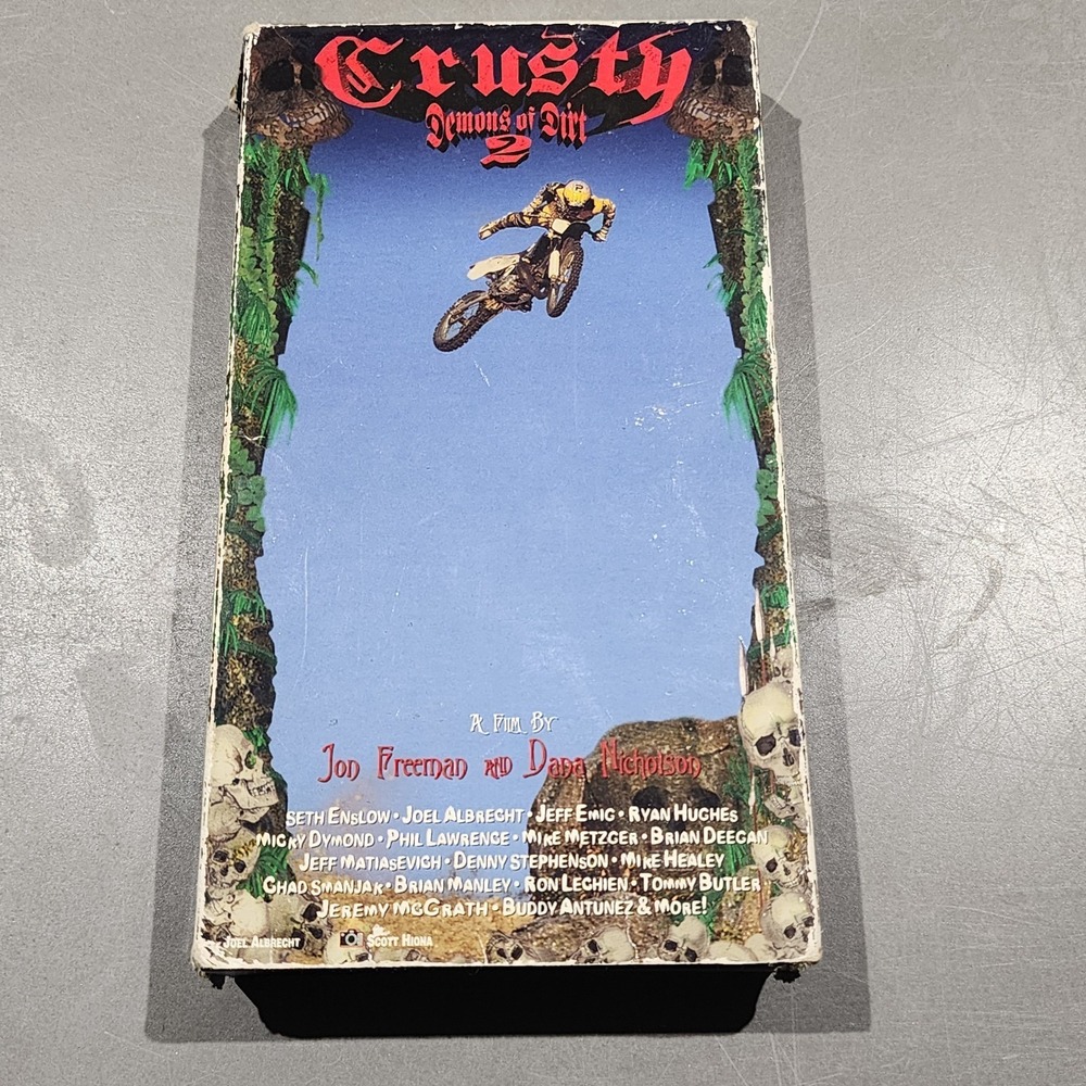 Crusty Demons of Dirt 2 1996 Redline Entertainment Motorcycle Sports Movie DVD